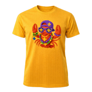 Mardi Gras Cool Crawfish Tee