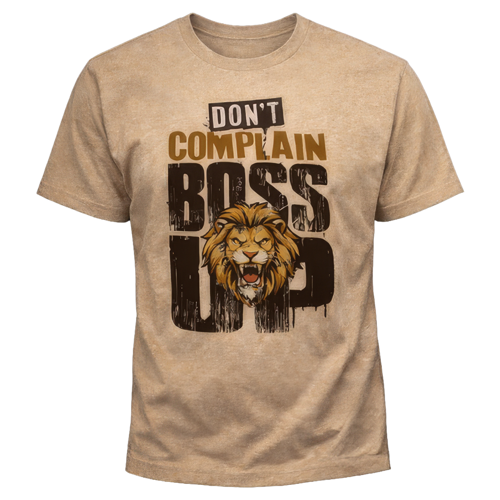 Don't Complain. Boss Up Tee – Predator Edition